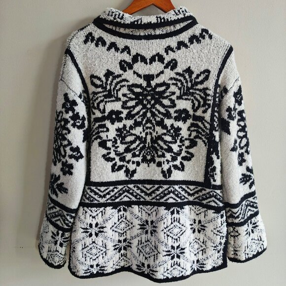 MOTH by ANTHROPOLOGIE Alaskan Half Zip Sweater - Picture 3 of 12